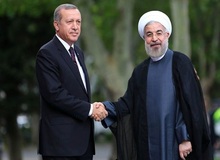
اردوغان مورد استقبال رسمی روحانی قرار گرفت