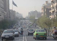 کیفیت هوای تهران در شرایط نارنجی
