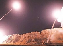 شلیک موشک با هشتگ کاپشن صورتی +عکس