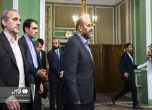 پیام معنادار «رستم قاسمی» به منتقدان عکس او با خانم بی‌حجاب / وزیر راه همراه رئیسی در ضیافت کاخ سعدآباد + عکس