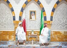 در پی بالا گرفتن جنگ در منطقه صورت گرفت؛ دیدار بن سلمان با امیر قطر و پادشاه اردن