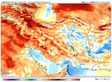 هوای گرم در ایران ماندنی است 