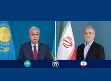 گفت‌وگوی تلفنی عیدانه روسای جمهور ایران و قزاقستان