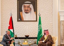 دیدار مهم شاه اردن با بن سلمان در شرایط حساس منطقه