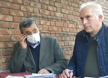 احمدی‌نژاد همچنان از مردم «نامه» می گیرد/ تصاویــــر