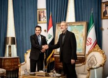 دیدار الاعرجی با لاریجانی