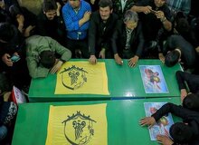 شهادت ۲۱ نفر از تیپ فاطمیون و زینبیون در ادلب/ پیکر ۱۲ شهید امروز در گلزار شهدای بهشت معصومه قم تشییع شد