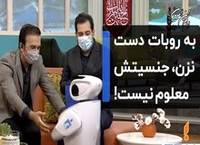 فیلم / شاهکار تازه صدا و سیما به ربات دست نزنید چون جنسیت آن مشخص نیست!