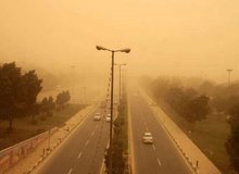 وزش باد شدید و گردوخاک در نیمه جنوبی و غربی استان تهران

