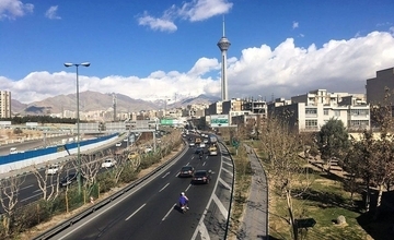 کاهش دمای هوای تهران از فردا
