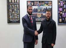 زلنسکی در دمشق با الشرع دیدار کرد