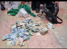 کشف ۶۹ میلیون تومان وجه نقد از یک متکدی در اطراف حرم رضوی