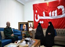 اعطای درجه سپهبدی به شهید غلامعلی رشید