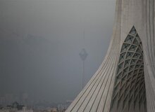 گردوغبار در تهران ماندنی است