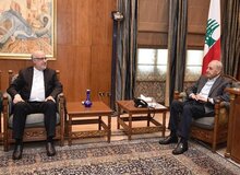 رایزنی سفیر ایران با رئیس پارلمان لبنان درباره مسائل منطقه