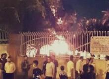 آتش‌زدن یک درمانگاه در بندرعباس به‌خاطر کرونا
