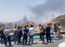 حمله دوباره اسرائیل به فرودگاه نظامی تبریز +فیلم