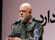 معاون هماهنگ‌کننده نیروی قدس سپاه: آمریکا بیخود و غلط کرده که در خصوص برد موشک‌های ما نظر می‌دهد